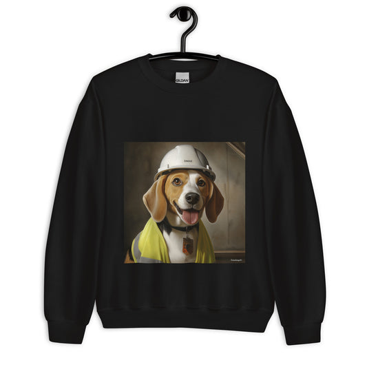 Beagle ConstructionWorker Unisex Sweatshirt