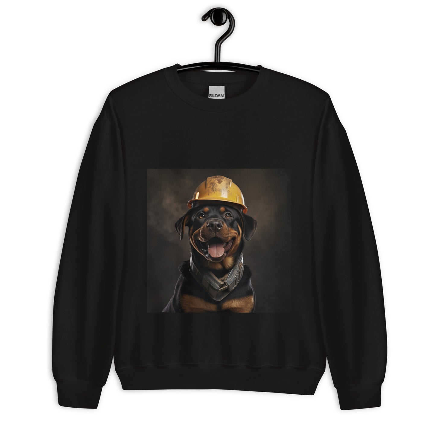 Rottweiler ConstructionWorker Unisex Sweatshirt