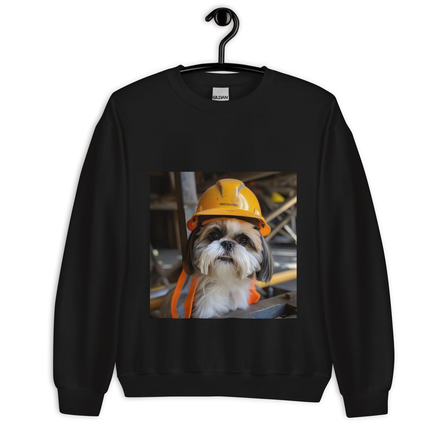 Shih Tzu ConstructionWorker Unisex Sweatshirt