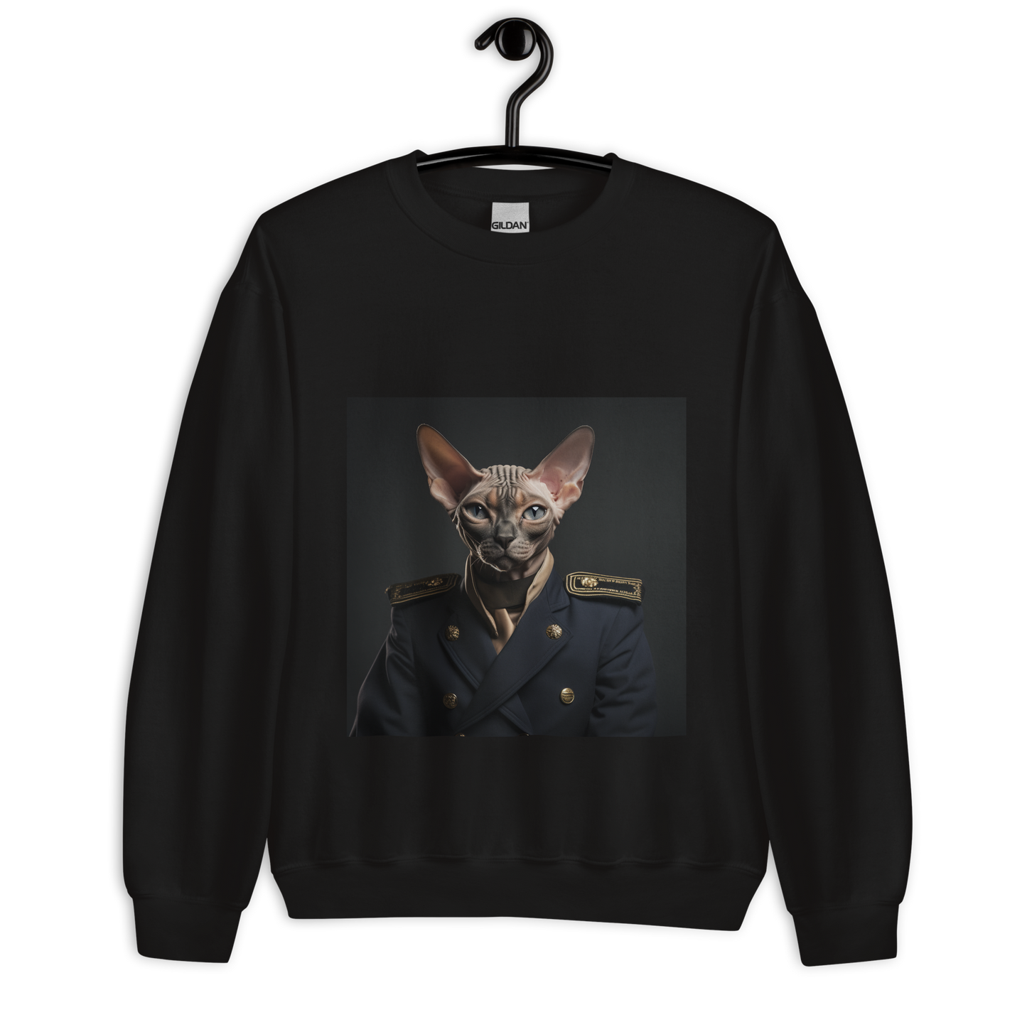 Sphynx NavyOfficer Unisex Sweatshirt