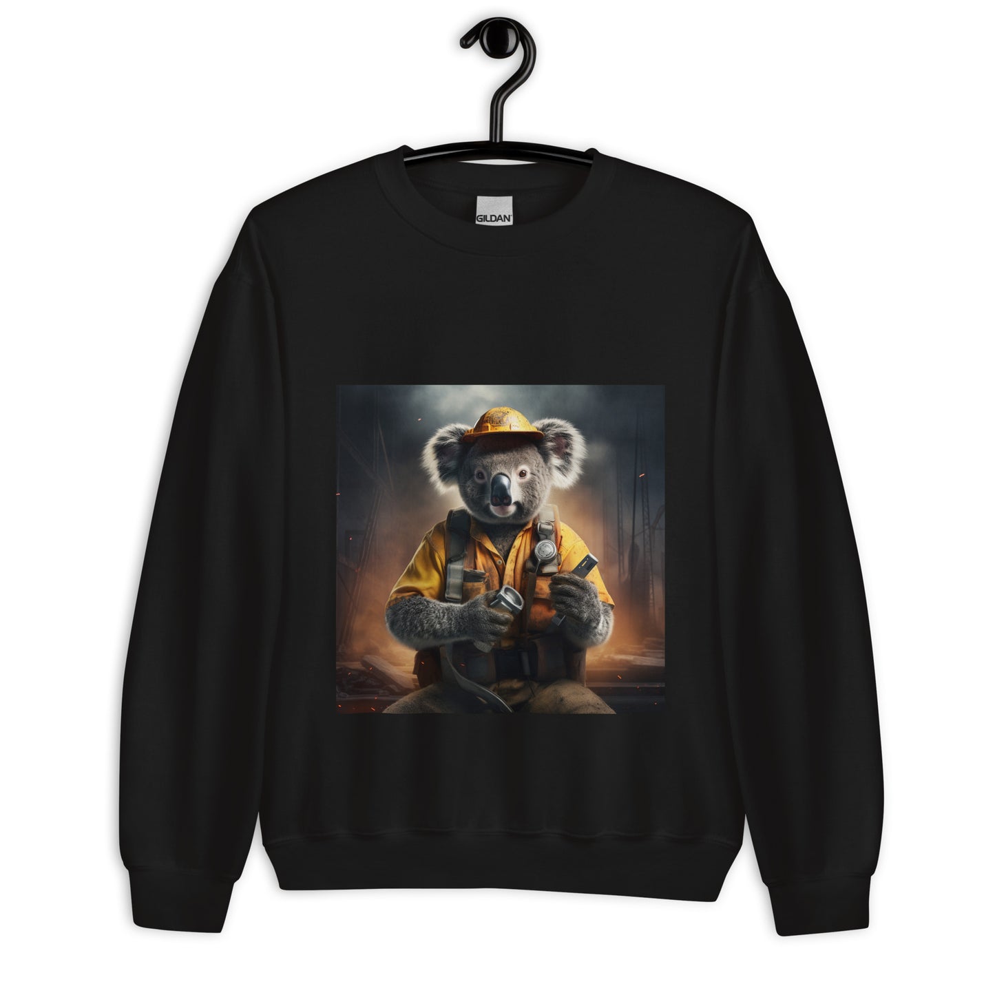 Koala ConstructionWorker Unisex Sweatshirt