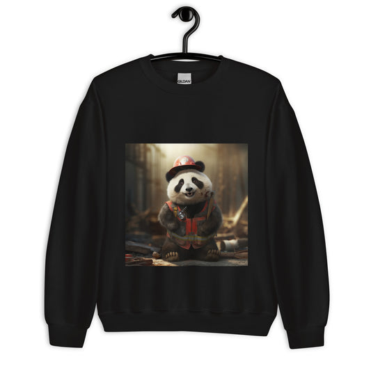 Panda ConstructionWorker Unisex Sweatshirt