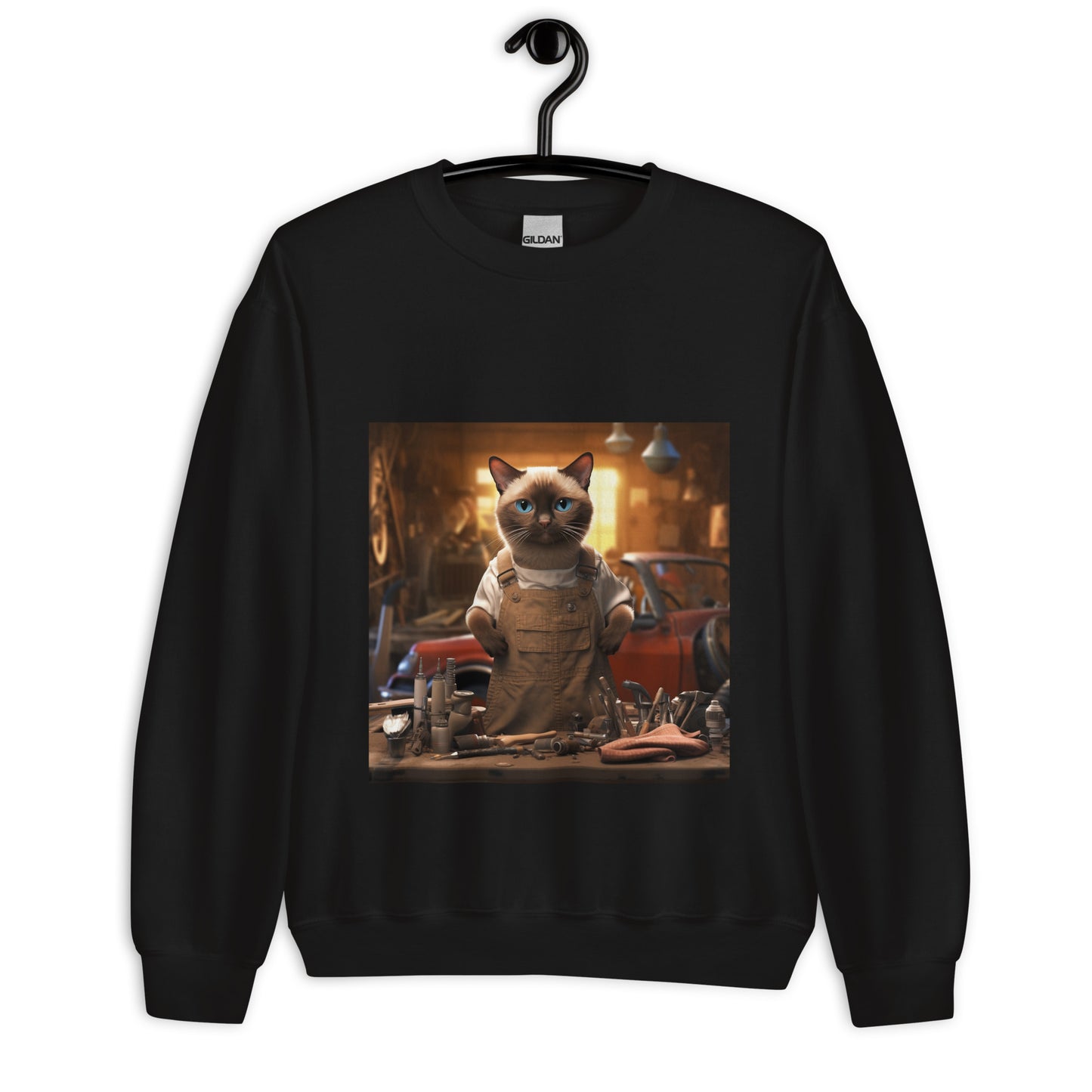 Siamese AutoMechanic Unisex Sweatshirt