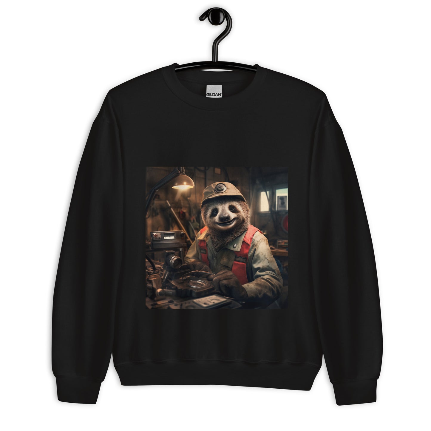 Sloth AutoMechanic Unisex Sweatshirt