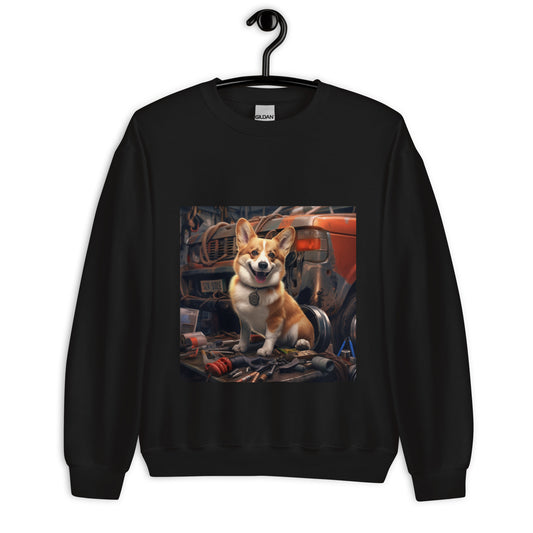 Pembroke Welsh Corgi AutoMechanic Unisex Sweatshirt