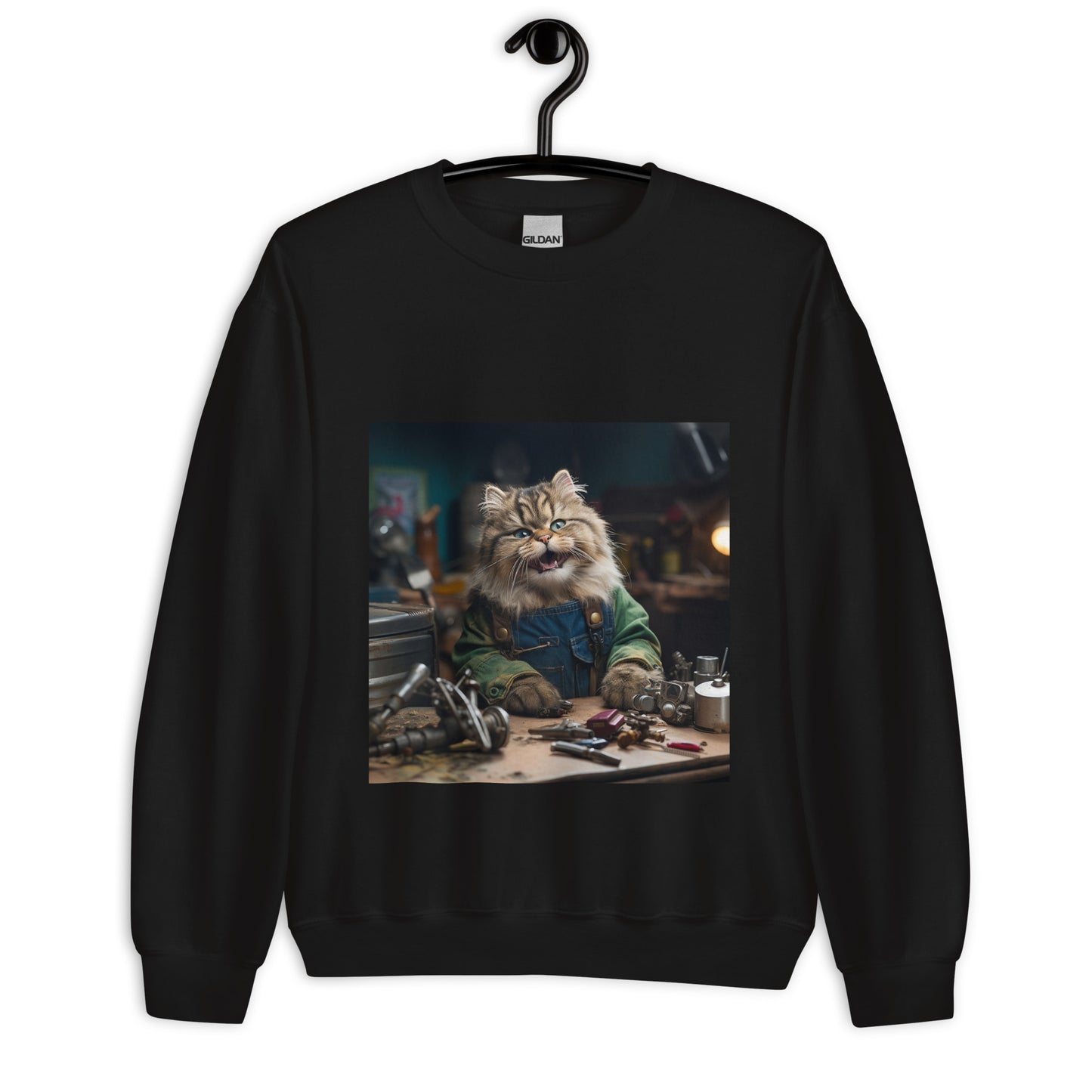 Maine Coon AutoMechanic Unisex Sweatshirt