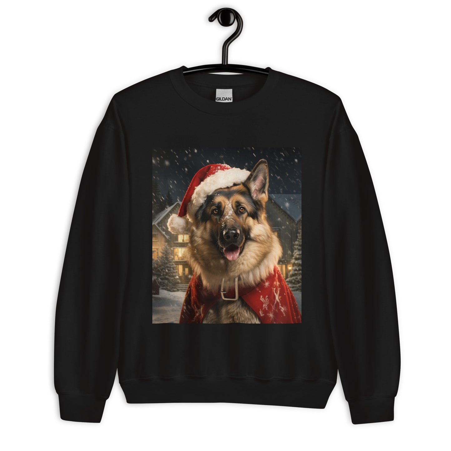 German Shepherd Christmas Unisex Sweatshirt