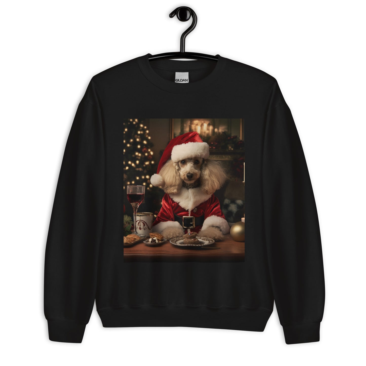 Poodle Christmas Unisex Sweatshirt