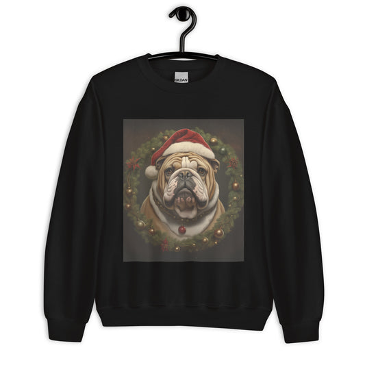 Bulldog Christmas Unisex Sweatshirt