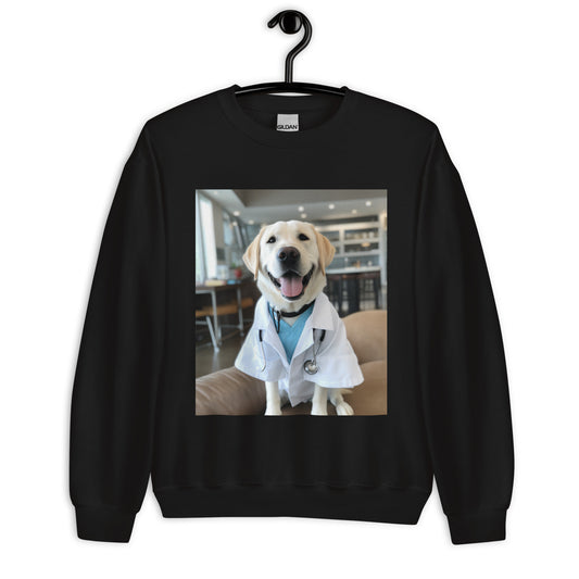 Labrador Retriever Doctor Unisex Sweatshirt