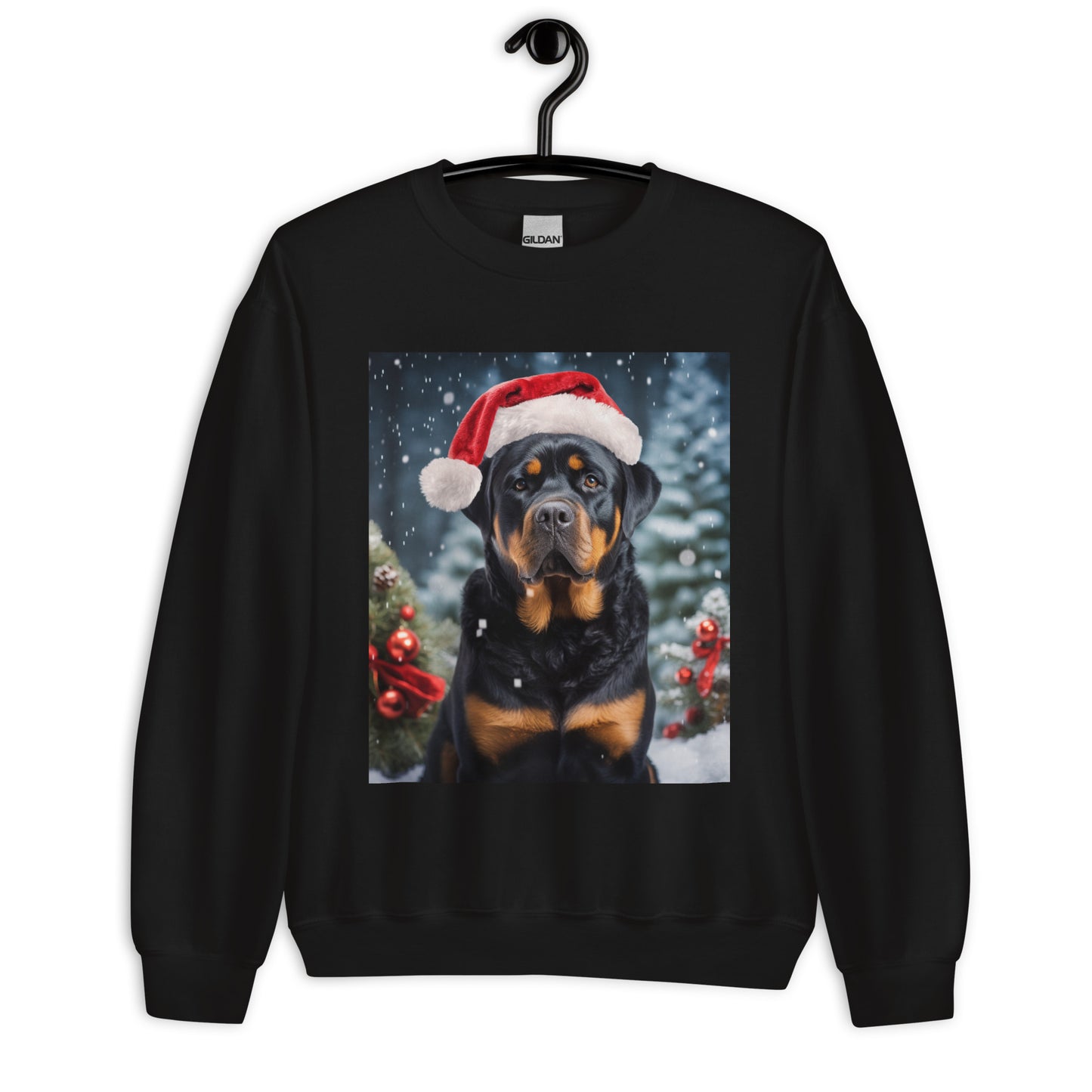 Rottweiler Christmas Unisex Sweatshirt