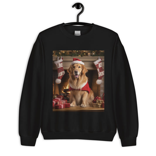 Golden Retriever Christmas Unisex Sweatshirt