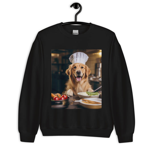 Golden Retriever Chef Unisex Sweatshirt
