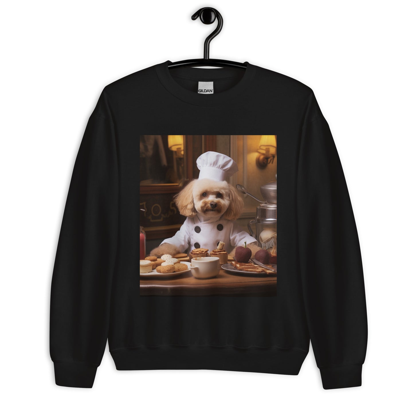 Poodle Chef Unisex Sweatshirt