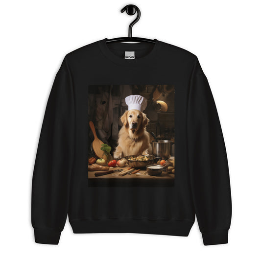 Golden Retriever Chef Unisex Sweatshirt