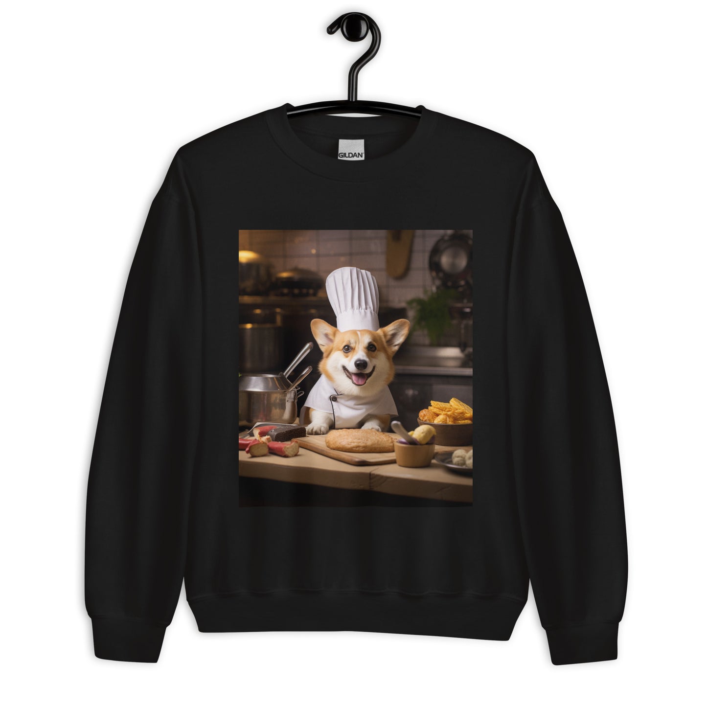 Pembroke Welsh Corgi Chef Unisex Sweatshirt