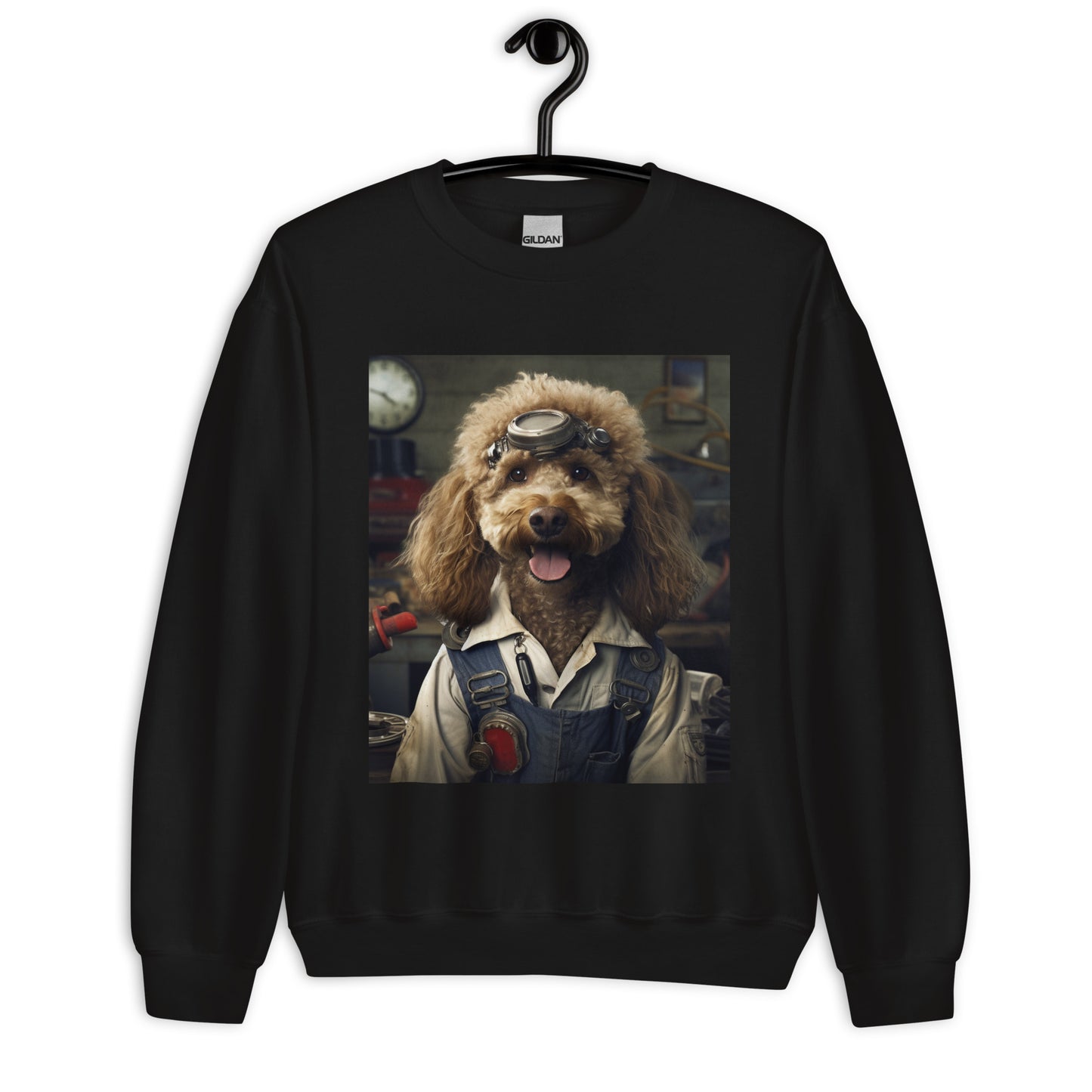 Poodle AutoMechanic Unisex Sweatshirt