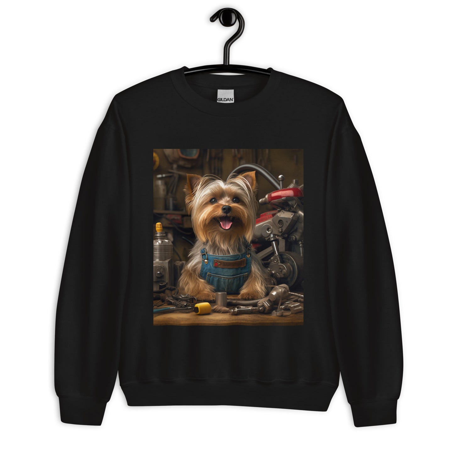 Yorkshire Terrier AutoMechanic Unisex Sweatshirt