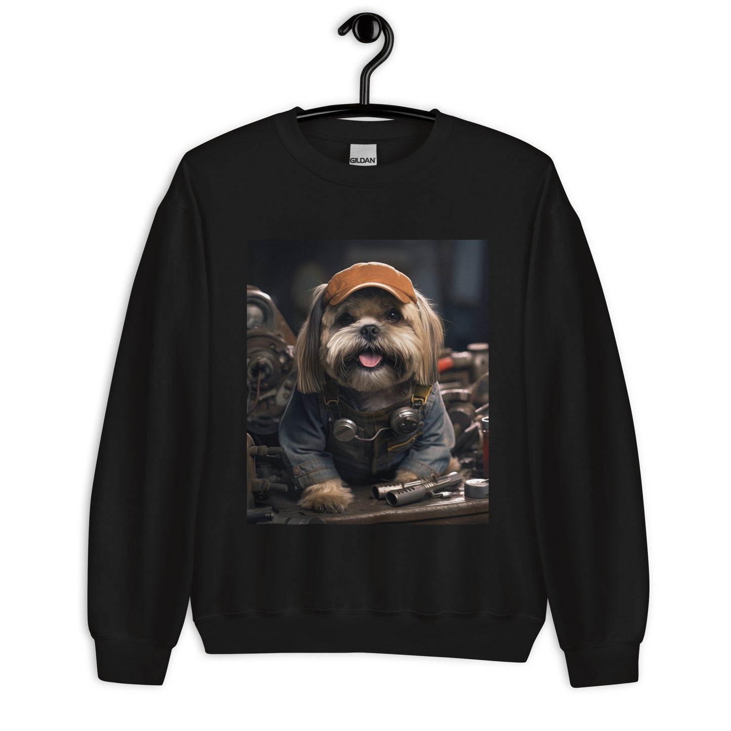 Shih Tzu AutoMechanic Unisex Sweatshirt