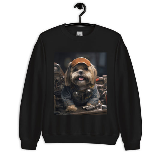 Shih Tzu AutoMechanic Unisex Sweatshirt