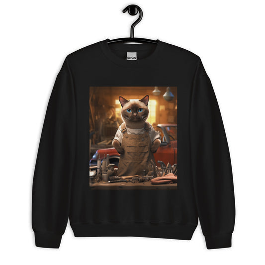 Siamese AutoMechanic Unisex Sweatshirt