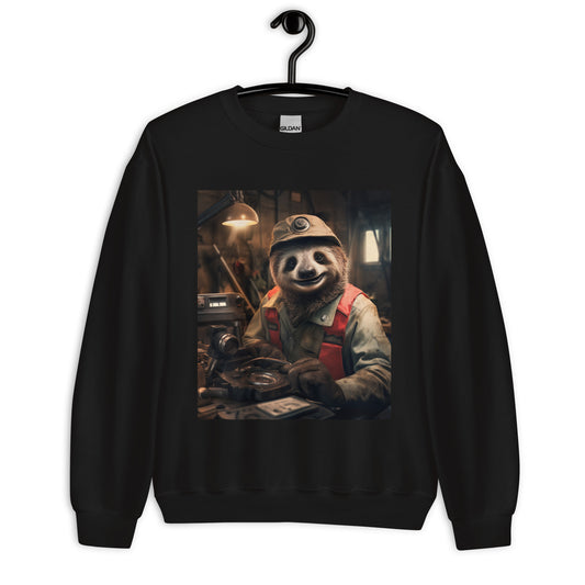 Sloth AutoMechanic Unisex Sweatshirt