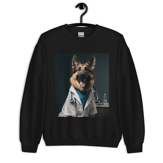German Shepherd Doctor Unisex Sweatshirt