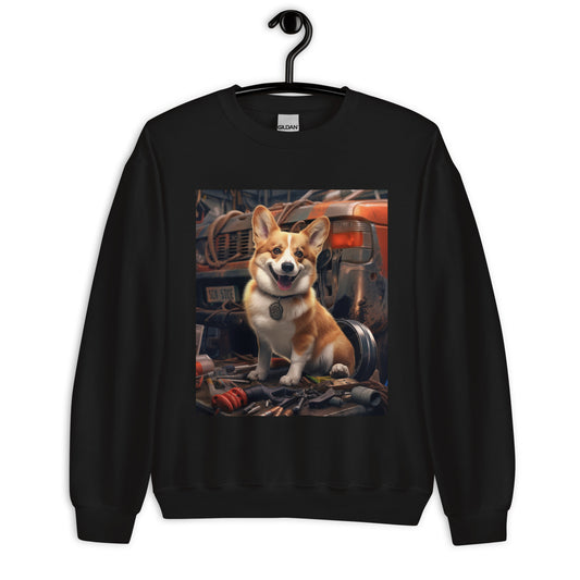 Pembroke Welsh Corgi AutoMechanic Unisex Sweatshirt