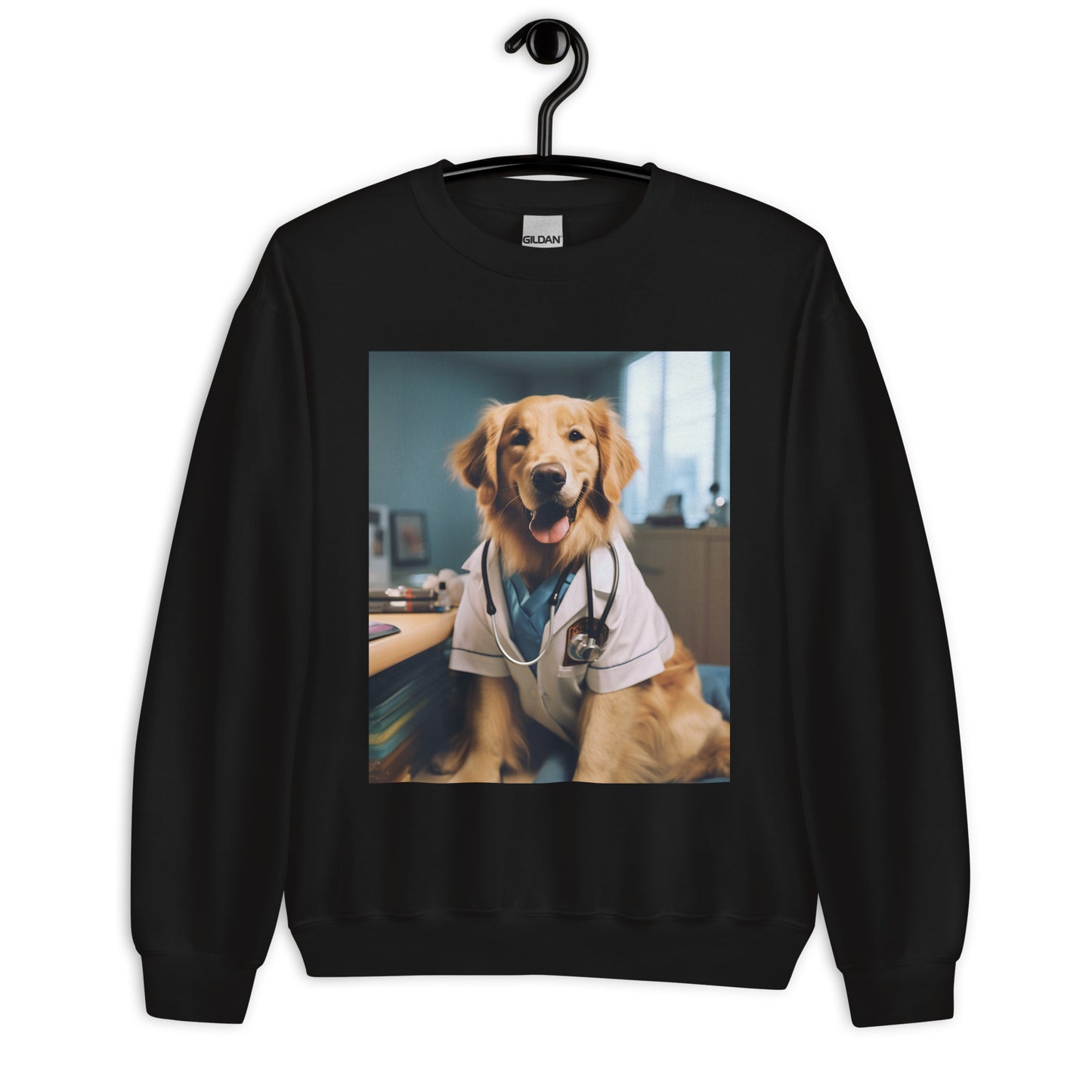 Golden Retriever Doctor Unisex Sweatshirt