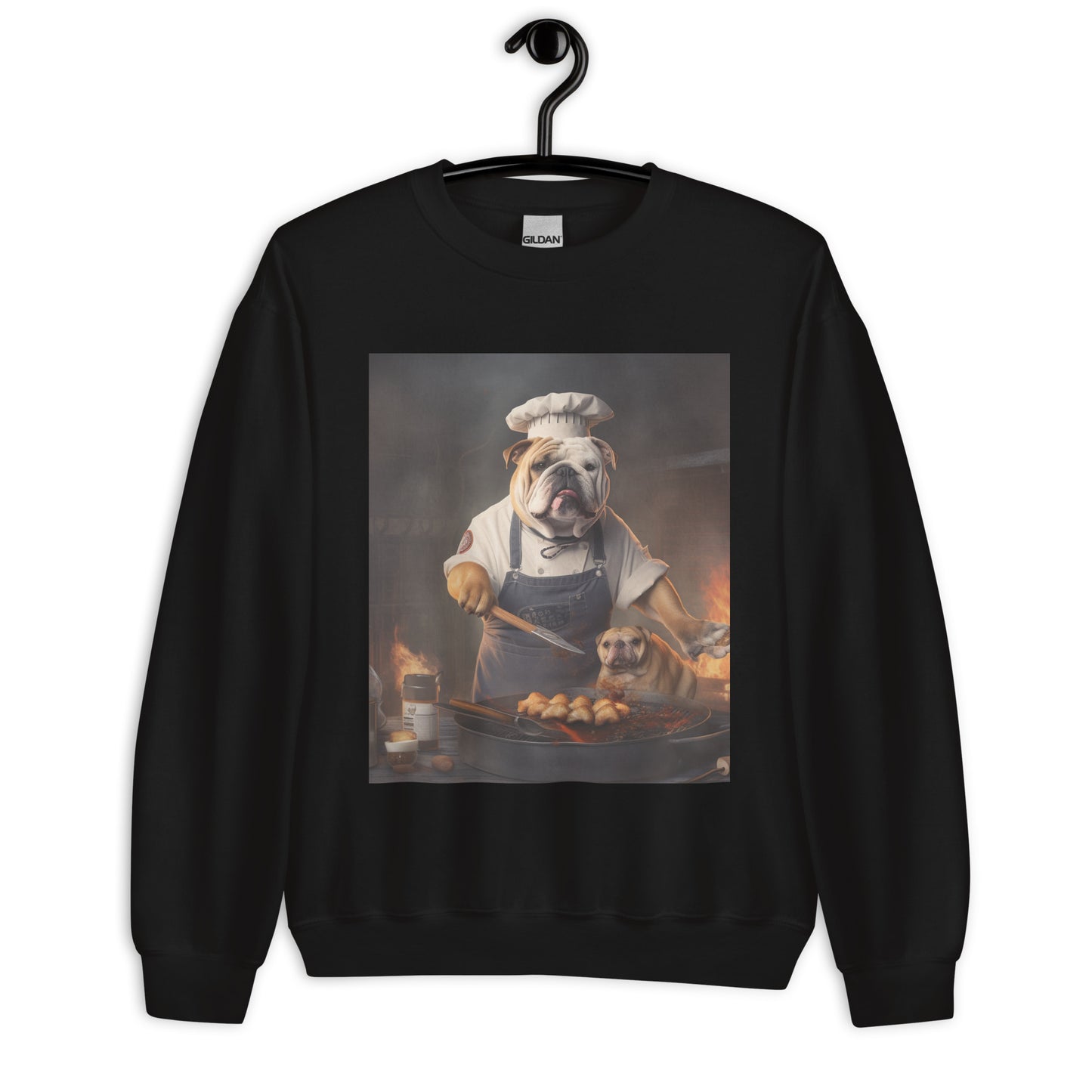 Bulldog Chef Unisex Sweatshirt