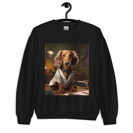 Dachshund Doctor Unisex Sweatshirt