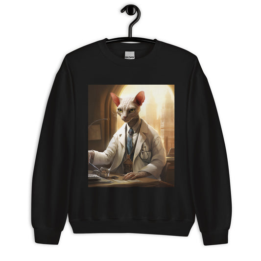 Sphynx Doctor Unisex Sweatshirt