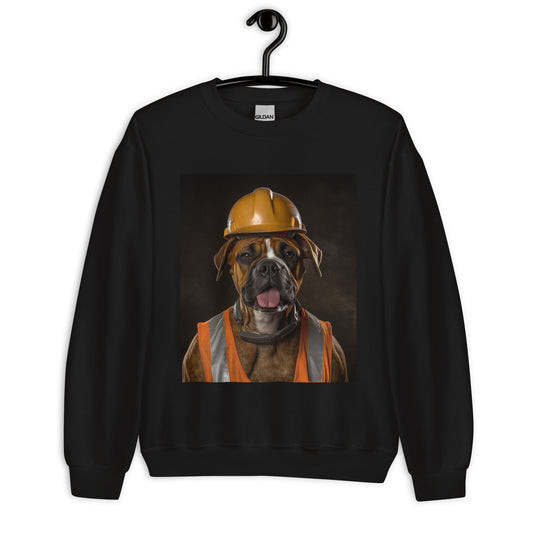 Boxer ConstructionWorker Unisex Sweatshirt