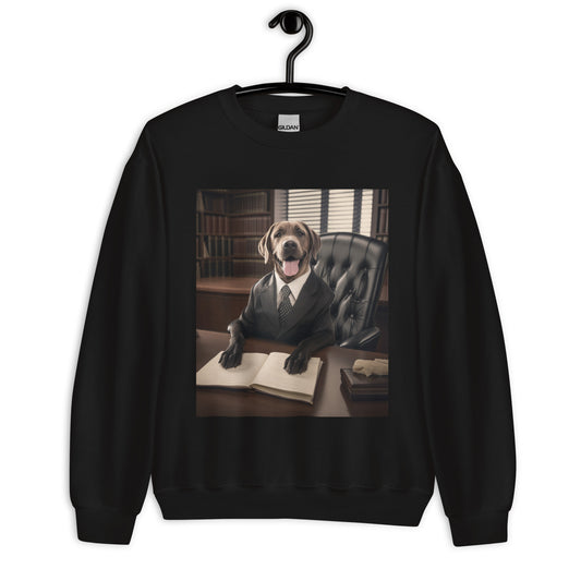 Labrador Retriever Lawyer Unisex Sweatshirt