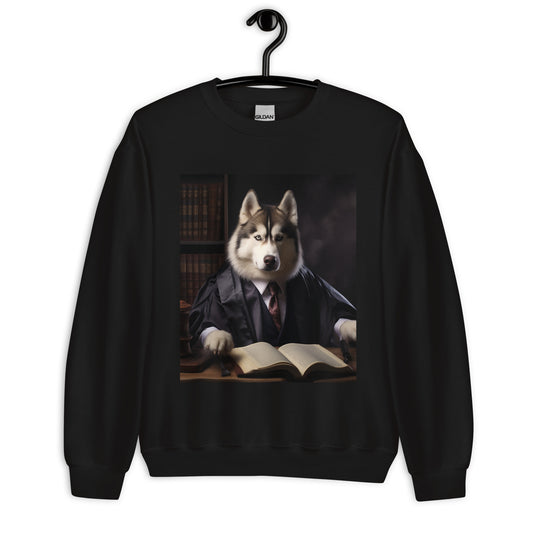 Siberian Husky Lawyer Unisex Sweatshirt