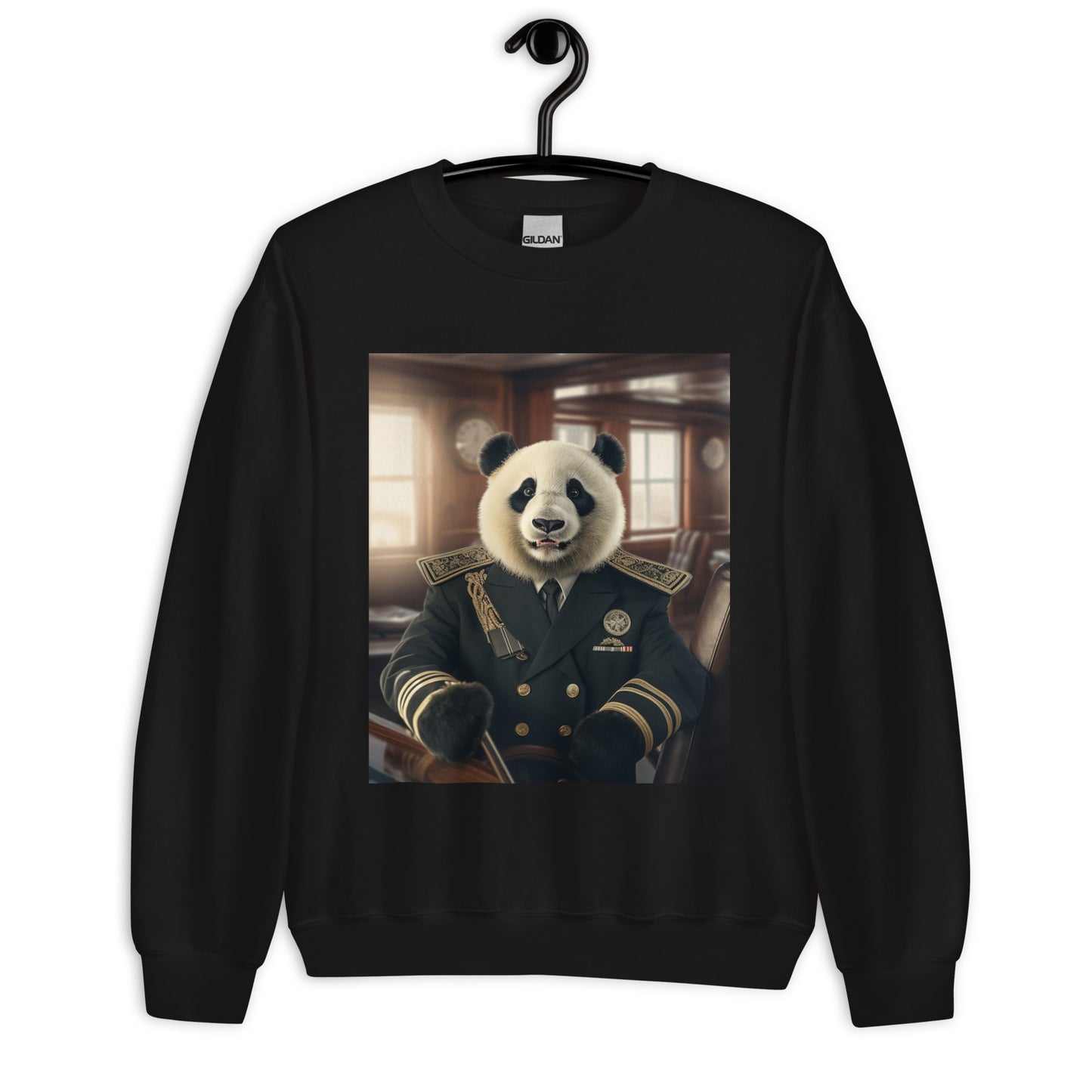 Panda NavyOfficer Unisex Sweatshirt