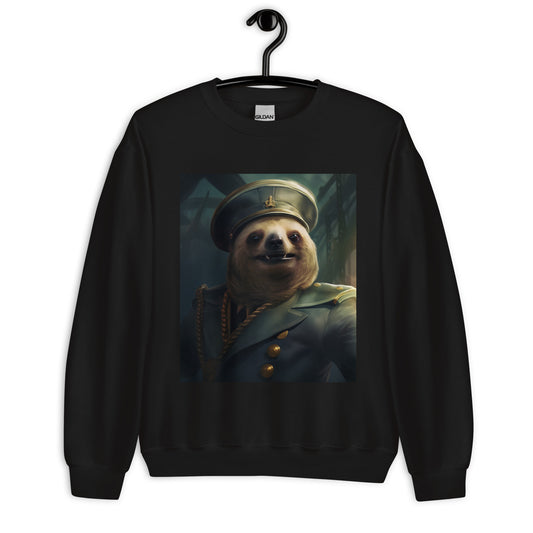 Sloth NavyOfficer Unisex Sweatshirt