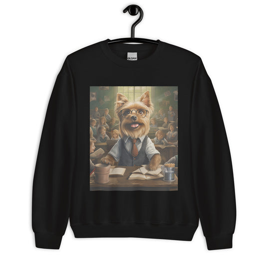 Yorkshire Terrier Teacher Unisex Sweatshirt