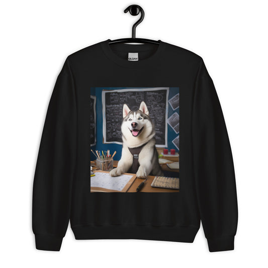 Siberian Husky Teacher Unisex Sweatshirt