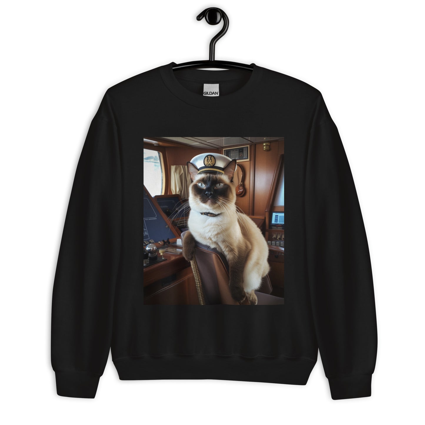 Siamese CruiseShipCaptain Unisex Sweatshirt