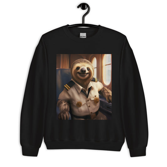Sloth CruiseShipCaptain Unisex Sweatshirt