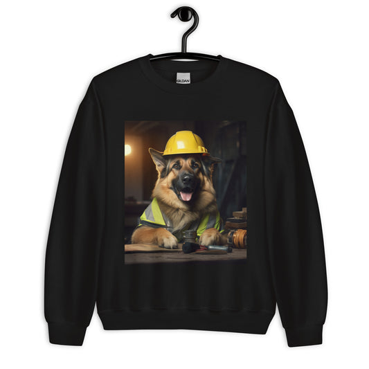 German Shepherd Engineer Unisex Sweatshirt
