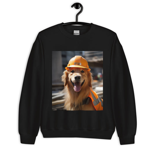 Golden Retriever Engineer Unisex Sweatshirt