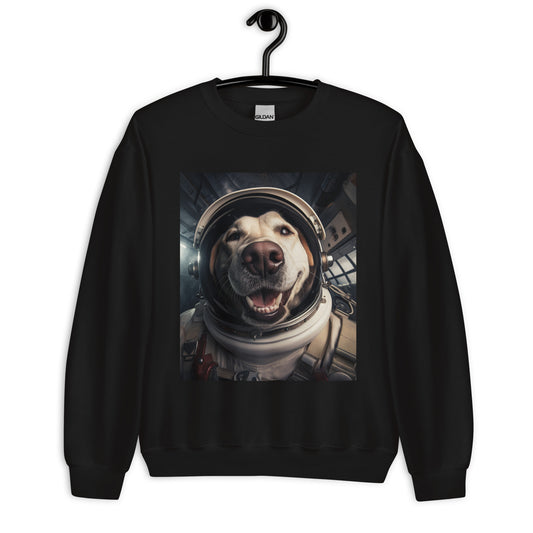 Labrador Retriever Astronaut Unisex Sweatshirt