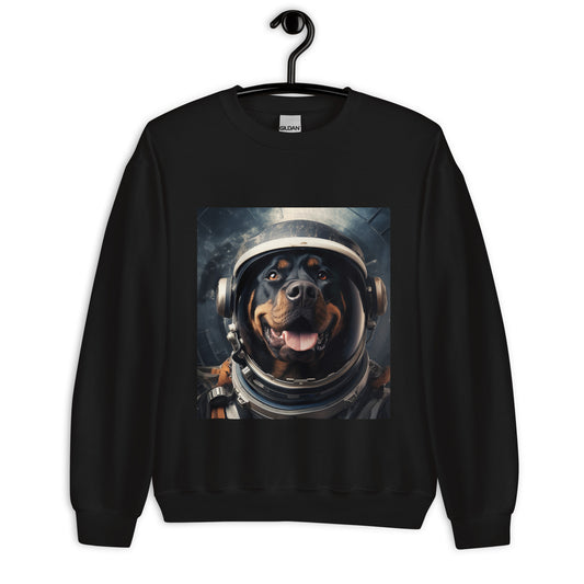 Rottweiler Astronaut Unisex Sweatshirt