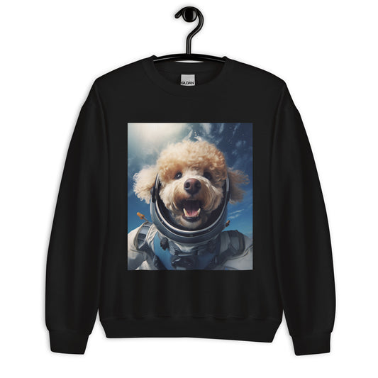 Poodle Astronaut Unisex Sweatshirt