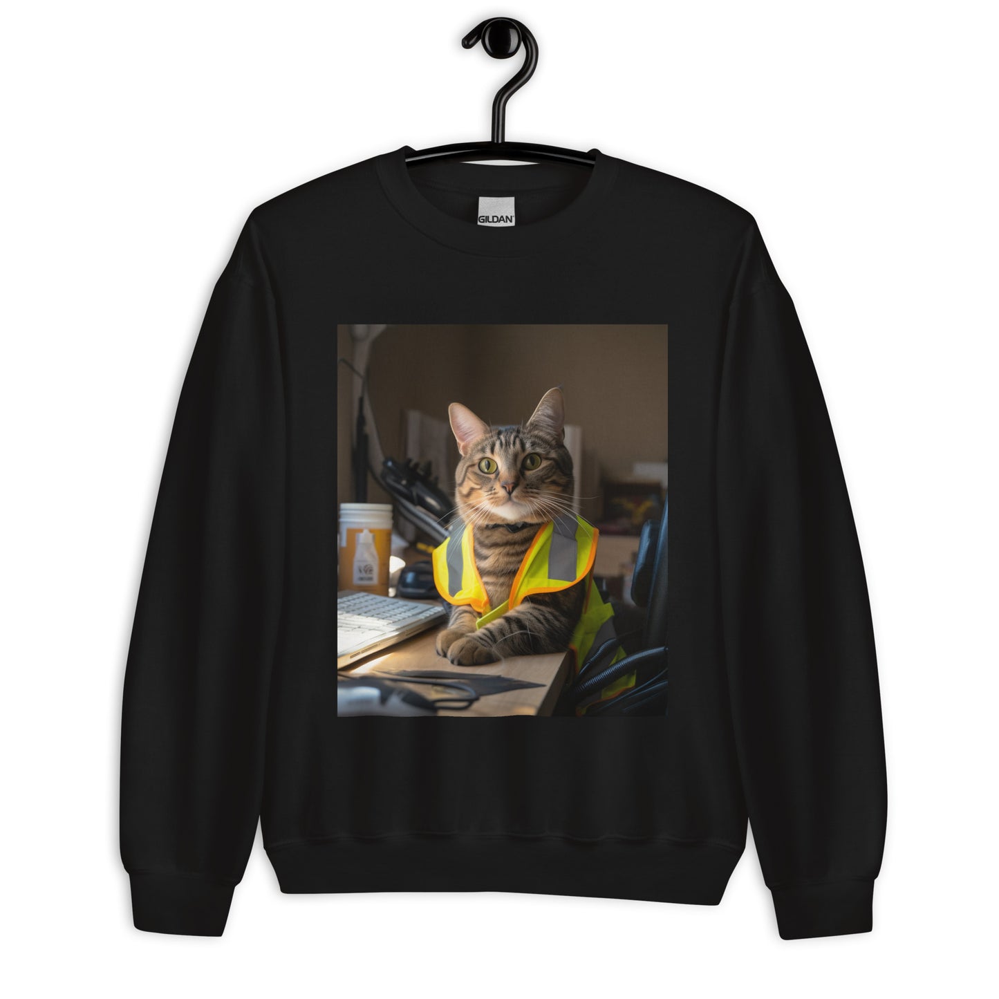 Domestic Shorthair Engineer Unisex Sweatshirt