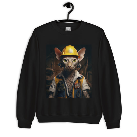 Sphynx Engineer Unisex Sweatshirt