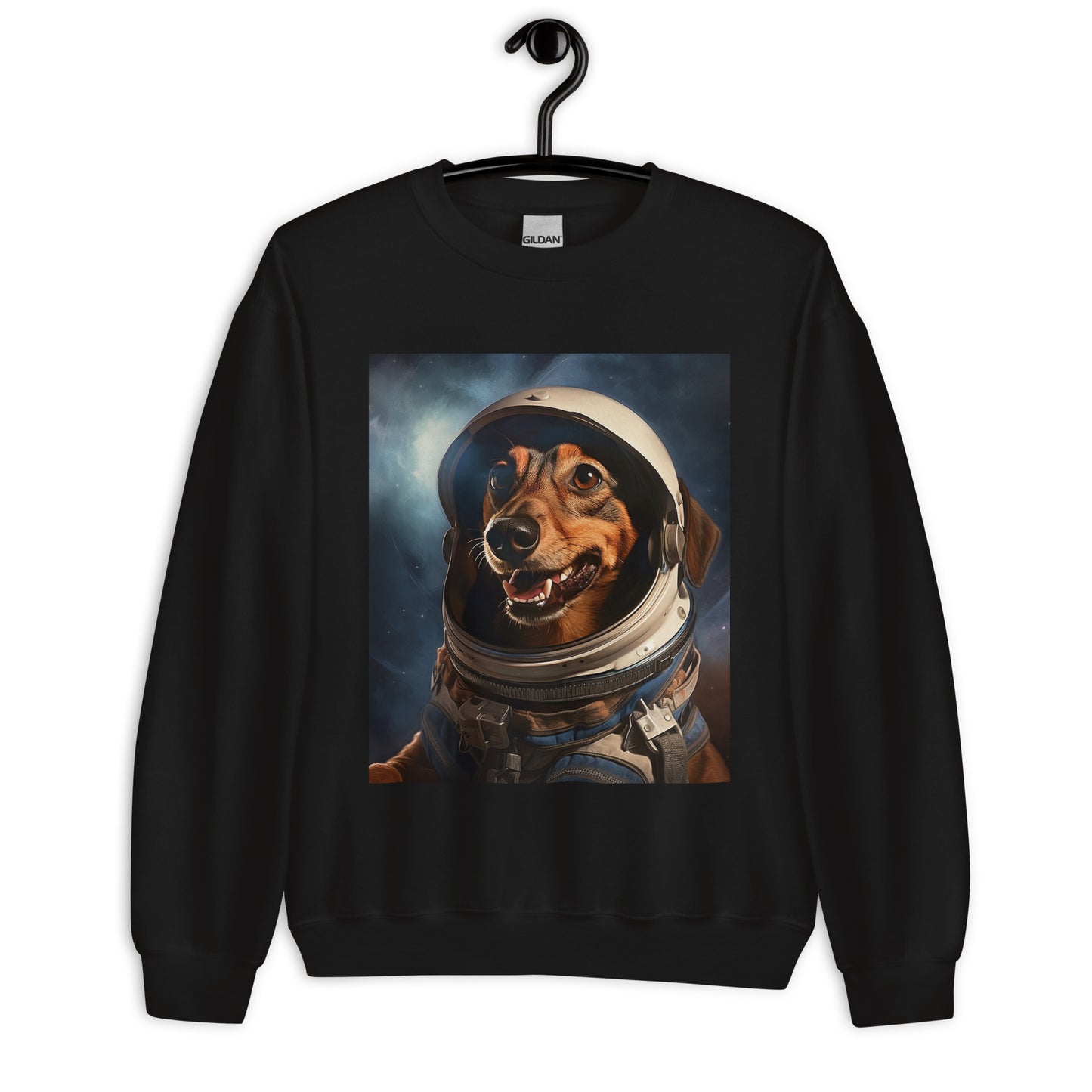 Dachshund Astronaut Unisex Sweatshirt