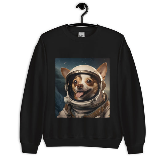 Chihuahua Astronaut Unisex Sweatshirt